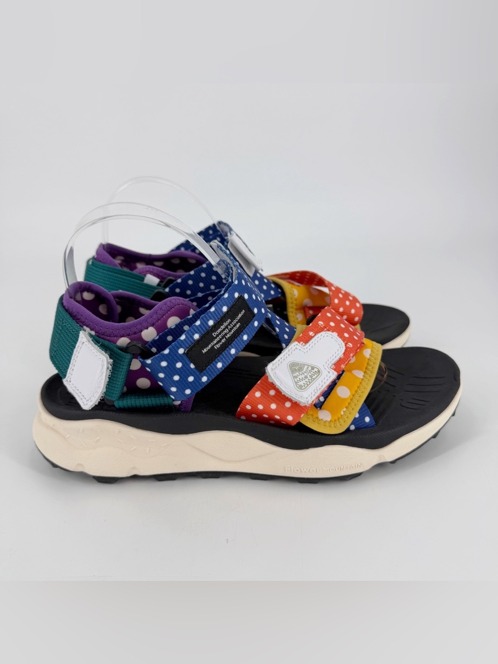 Flower Mountain Nazca 2 Strappy Sandals Multicolor Polka Dot